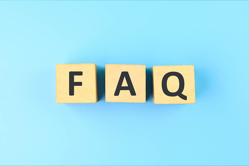 Frequently Asked Questions.